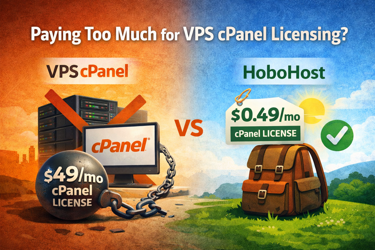 vps-cpanel-license-vs-hobohost